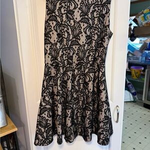 HeartSoul Black and White Lace Dress